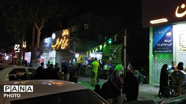 چایخانه امام زمان (عج) در نود و چهارمین شب از اجتماعات مردمی 