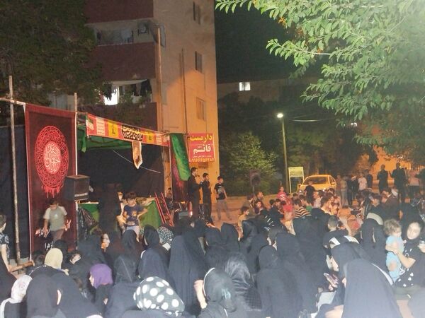 برپایی موکب مردمی در شهرستان بروجرد 