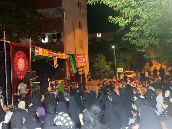 برپایی موکب مردمی در شهرستان بروجرد 