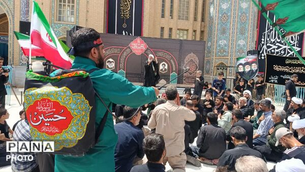 عزاداری سالروز شهادت امام حسن عسگری(ع) در مسجد جمکران