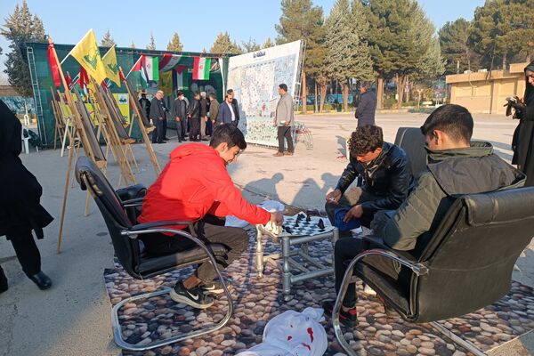 اختتامیه دومین پویش دانش‌آموزی «مقاومت، آغاز نصرالله» در کرمانشاه 