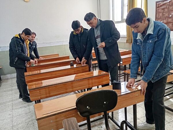 آزمون سنجش در مدارس کاشمر