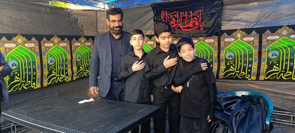 برپایی موکب دهه فاطمیه در اداره‌کل آموزش و پرورش استان فارس