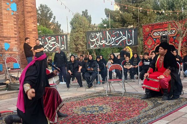 تعزیه‌خوانی دهه دوم محرم در بهارستان‌۲