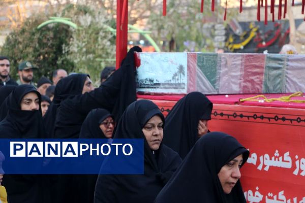 امروز شهرستان برخوار میزبان شهدای گمنام بود