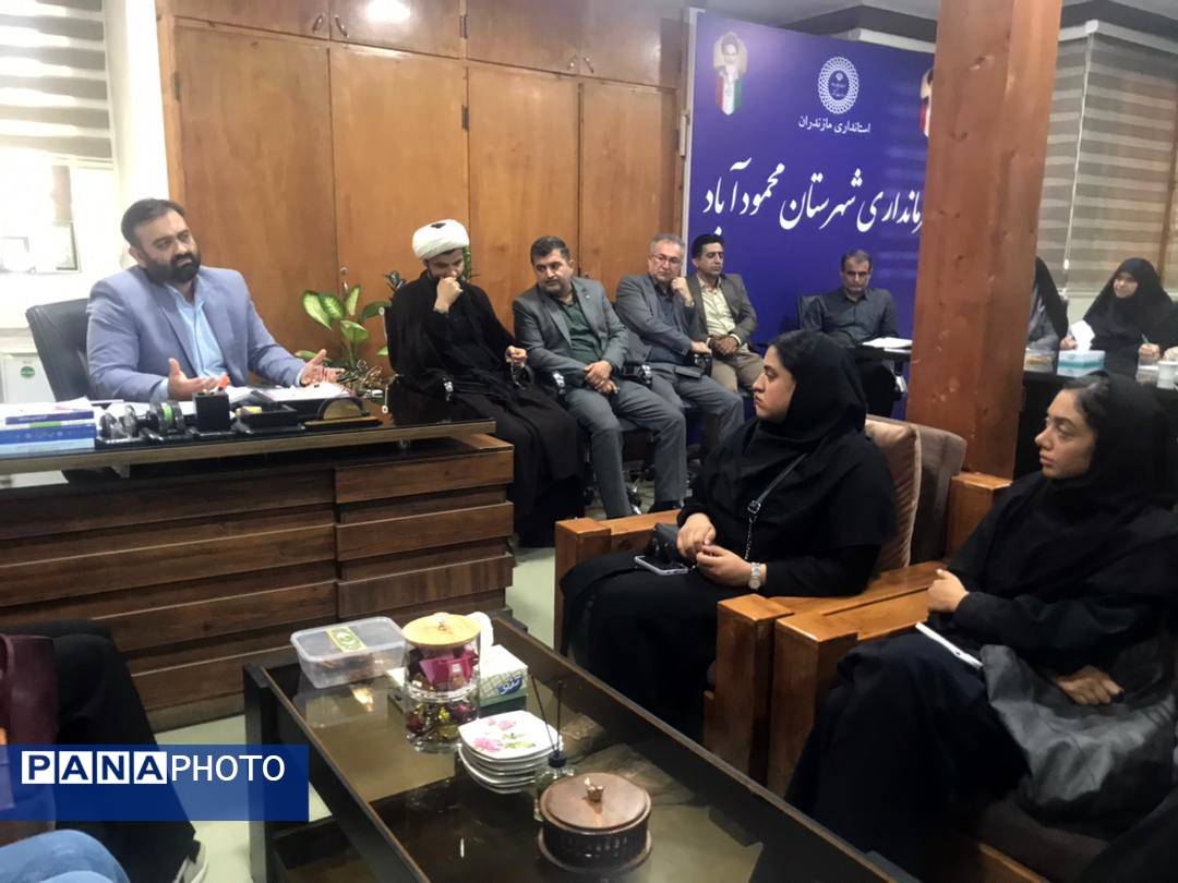 برگزاری جلسه ستاد امور جوانان در محمودآباد