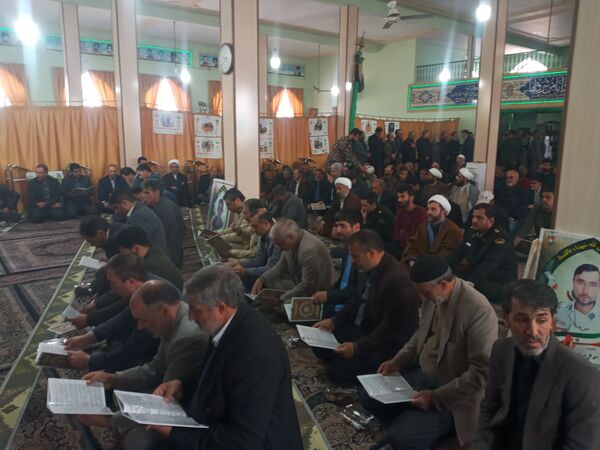 مراسم گرامیداشت شهید محسن کمالی دوست در چناران