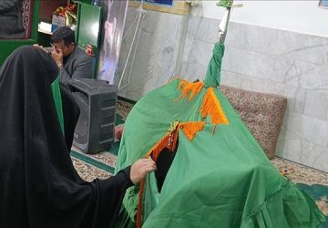 شیرخوارگان حسینی در ده جمال؛ گهواره‌هایی که با عشق حسین (ع) به نوا درآمدند