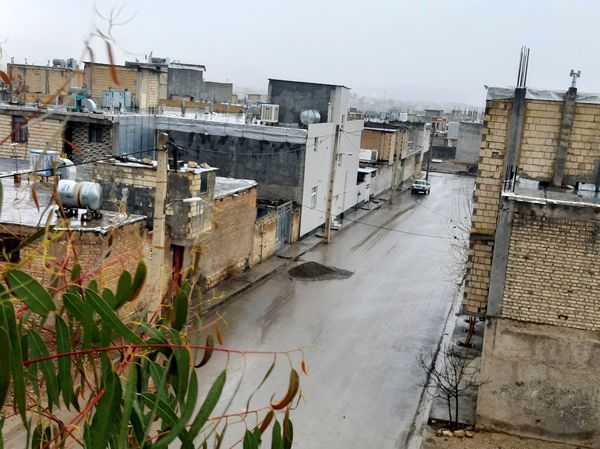 لردگان زیر باران، طراوت زمستانی در دل کوهستان