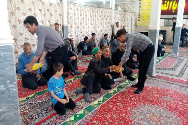 نماز جمعه در شهر تیتکانلو 