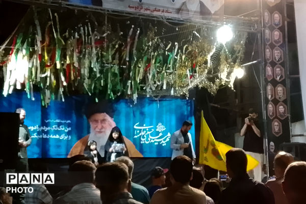 حضور غیور مردمان فردوسیه، در صدمین شب اجتماعات