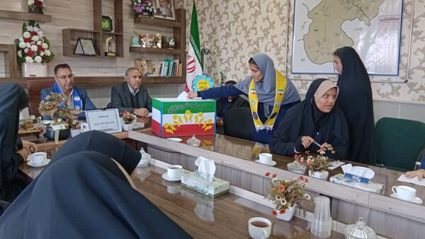 سیزدهمین دوره انتخابات شورای دانش آموزی منطقه در شهرستان رشتخوار