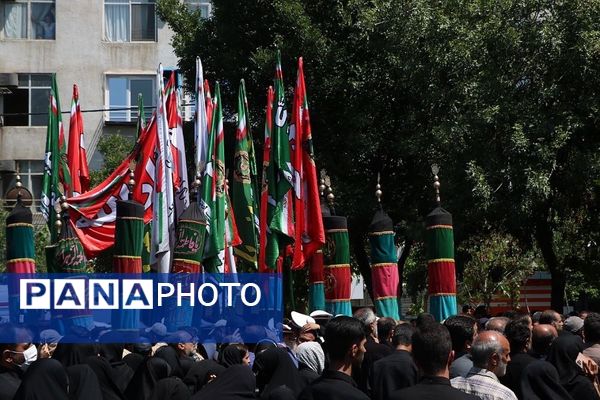 وداع با پیکر مطهر شهید سیدمهدی موسوی در شهرری