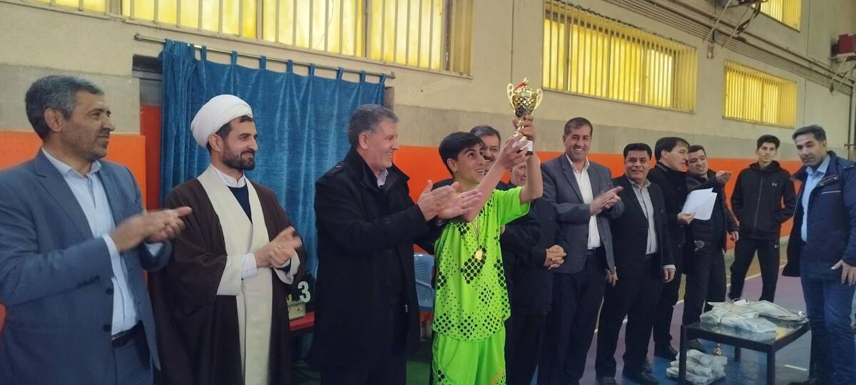  فینال مسابقات فوتسال میان مدرسه‌ای شهرستان ملکان