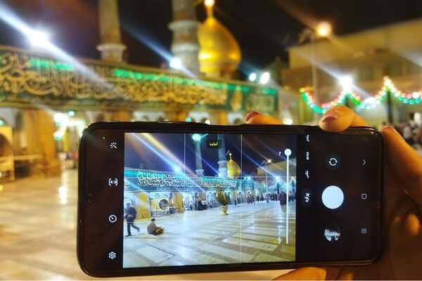 حال و هوای حرم  شاه‌‌عبدالعظیم حسنی در چهلم شهدای خدمت