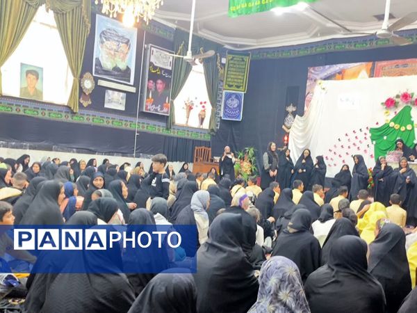 جشن میلاد حضرت زهرا(س) در تکیه علی اکبری فدافن