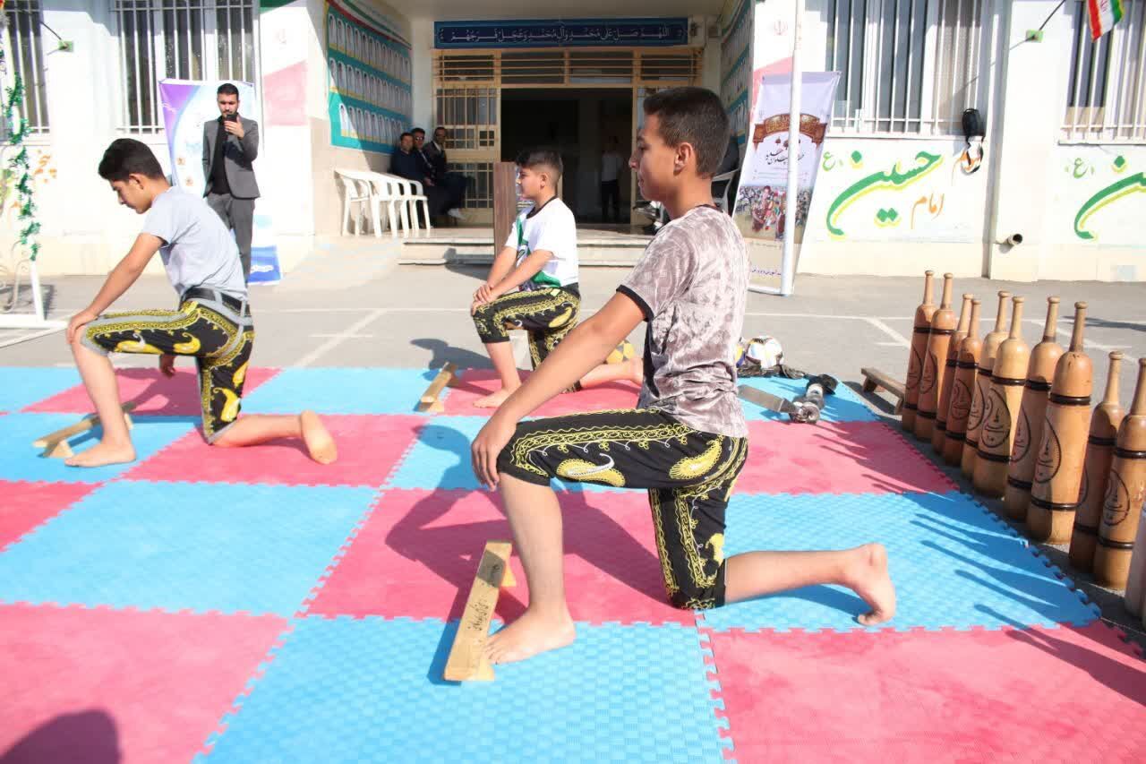 افتتاحیه طرح مهارت‌آموزی ورزشی در مدرسه شهید بهشتی شهرستان فریدن 