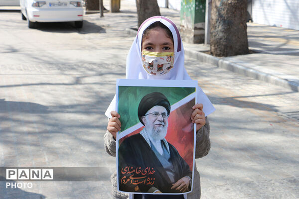 راهپیمایی روز قدس شهرستان بجنورد استان خراسان شمالی 
