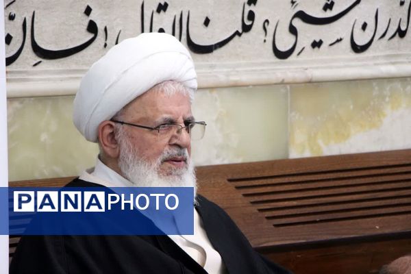 مراسم چهلم شهدای فتنه آمریکایی، صهیونیستی در امامزاده سید نصرالله یزد