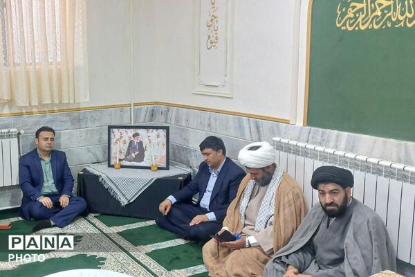 زنگ نماز در هنرستان حضرت معصومه شهرستان شیروان