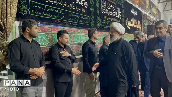 بازدید امام جمعه کاشمر از هیأت های مذهبی روستای فرگ