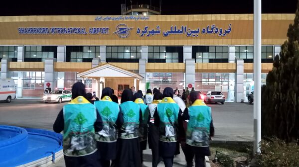 آیین استقبال از ۶ شهید گمنام در استان چهارمحال و بختیاری