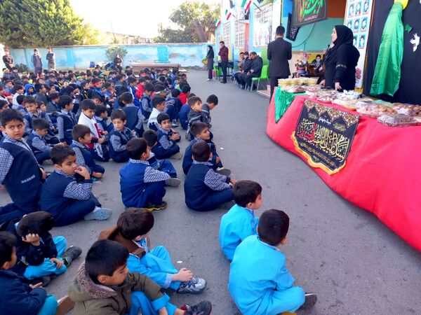 مراسم شهادت حضرت فاطمه(س) در مدرسه شهدای فرهنگی