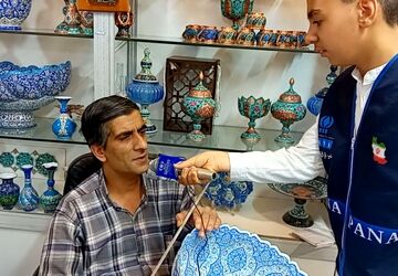 صنایع دستی روایتگر صنعت و هنر نیاکان اصفهان