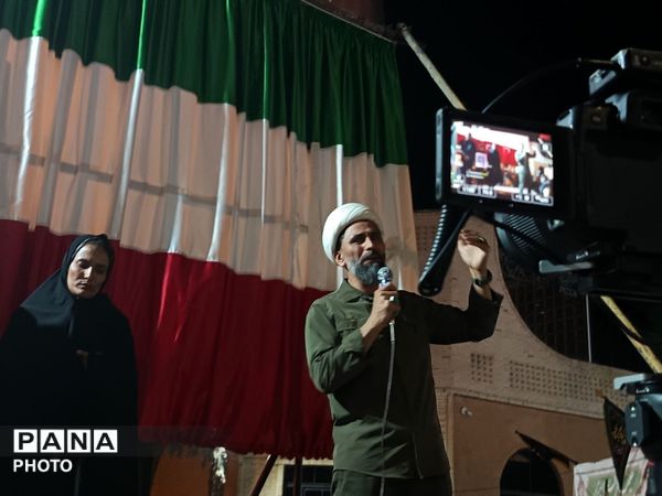  هفتاد و چهارمین شب عاشورایی مردم غیور نیشابور در بلوار فضل
