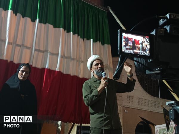  هفتاد و چهارمین شب عاشورایی مردم غیور نیشابور در بلوار فضل