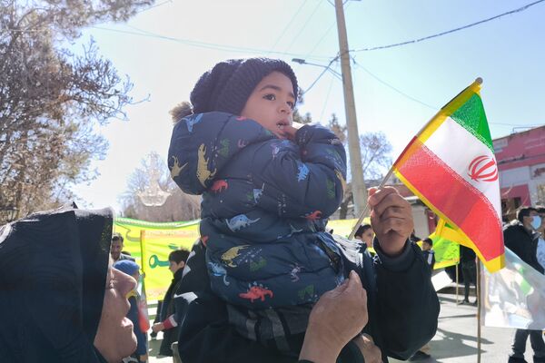 راهپیمایی ۲۲ بهمن در چهل و ششمین سالگرد پیروزی شکوهمند انقلاب اسلامی در شهرستان آباده