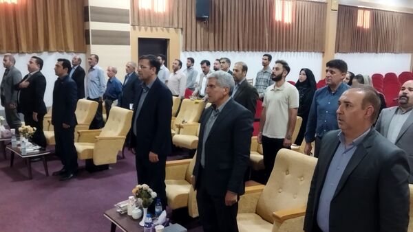  نشست خبری هفته دولت فرماندار اسکو