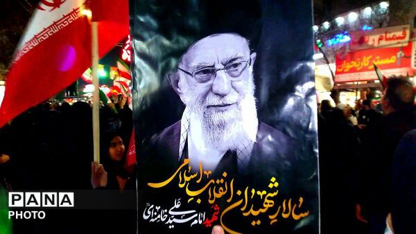 خروش مردمان انقلابی شهرستان ملایر به یاد رهبر شهید جمهوری اسلامی