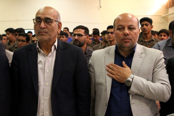 افتتاح سالن ورزشی شهید سلیمانی هنرستان انقلاب اسلامی یزد
