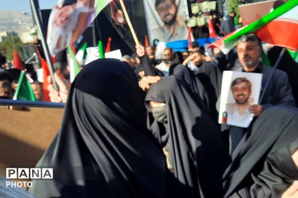 وداع با پیکر داماد رهبر شهید انقلاب
