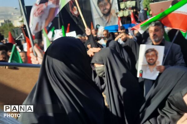 وداع با پیکر داماد رهبر شهید انقلاب