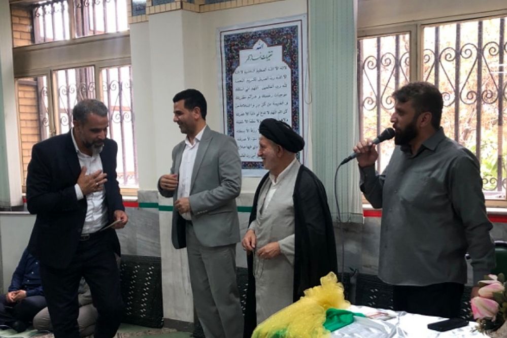 تجلیل از سادات فرهنگی به‌مناسبت عید غدیر خم در ناحیه 2 شهرری 