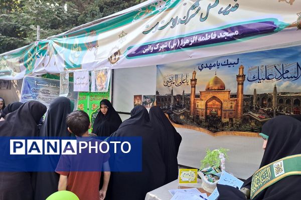 حضور پرشور مردم شهریار در راهپیمایی کیلومتری غدیر 