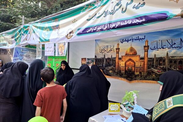 حضور پرشور مردم شهریار در راهپیمایی کیلومتری غدیر 