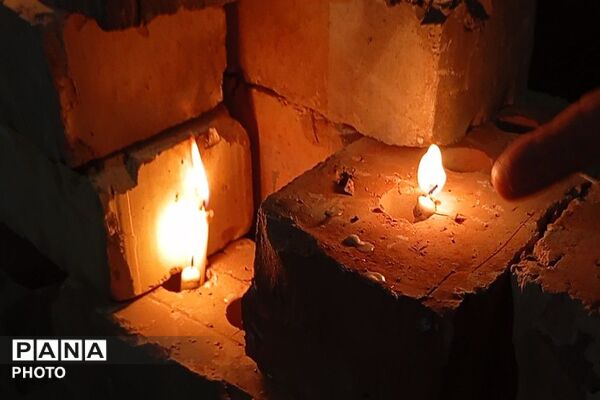 مراسم شام غریبان سالار شهیدان  در حسینیه شهدای شهر بار