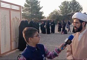 اعزام دانش‌آموزان دبیرستان حضرت معصومه(س) جعفریه قم به اردوگاه ملاصدرا شهر کهک