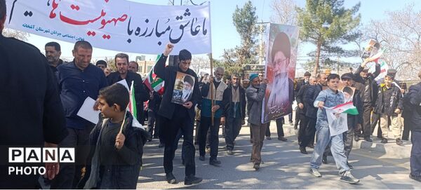 خروش انقلابی نمازگزاران سملقان در خیابان‌های شهر