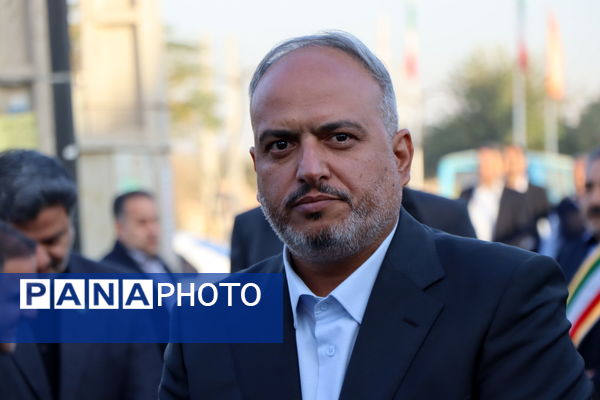 خشت گذاری ۲ مدرسه در ناحیه یک شهرستان بهارستان