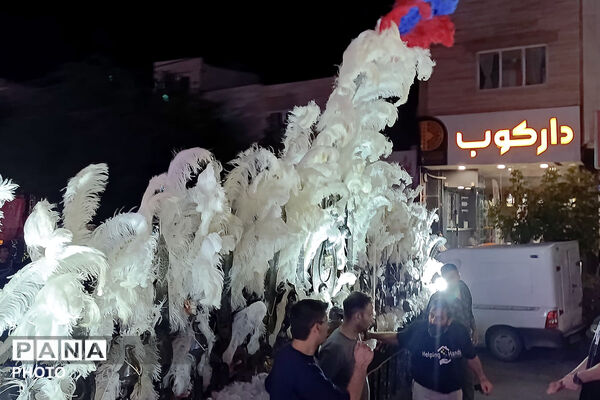 بجنورد یکپارچه در سوگ حسین(ع)