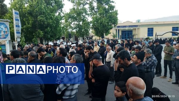 مردم ماهان عزادار رئیس‌جمهور شهید