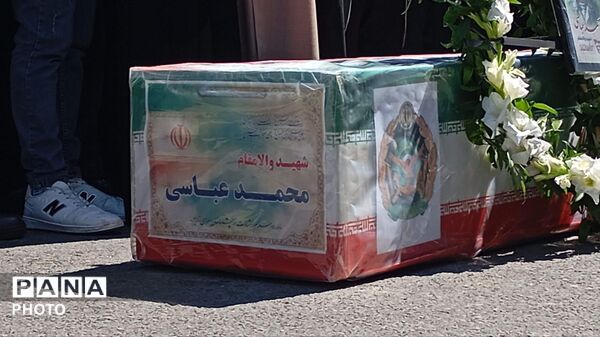 تشیع پیکر شهید محمد عباسی در گرگان