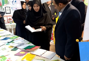 حضور معاون آموزش ابتدایی وزیرآموزش وپرورش در مدرسه شهید علی سقایی اردبیل