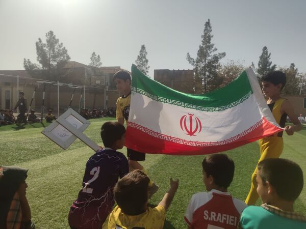 درخشش استعدادهای ورزشی و شور و شوق دانش آموزان دبستان شهید پسندیده فدافن