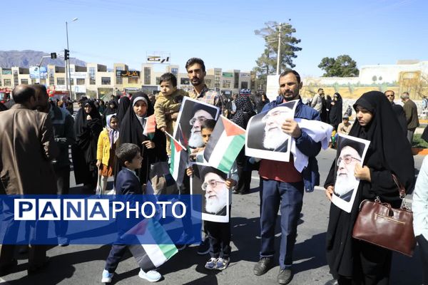 راهپیمایی روز قدس در خراسان جنوبی