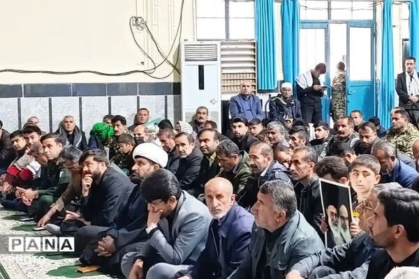 مراسم سوگواری شهادت رهبر معظم انقلاب اسلامی آیت الله امام خامنه‌ای (ره) در دیشموک